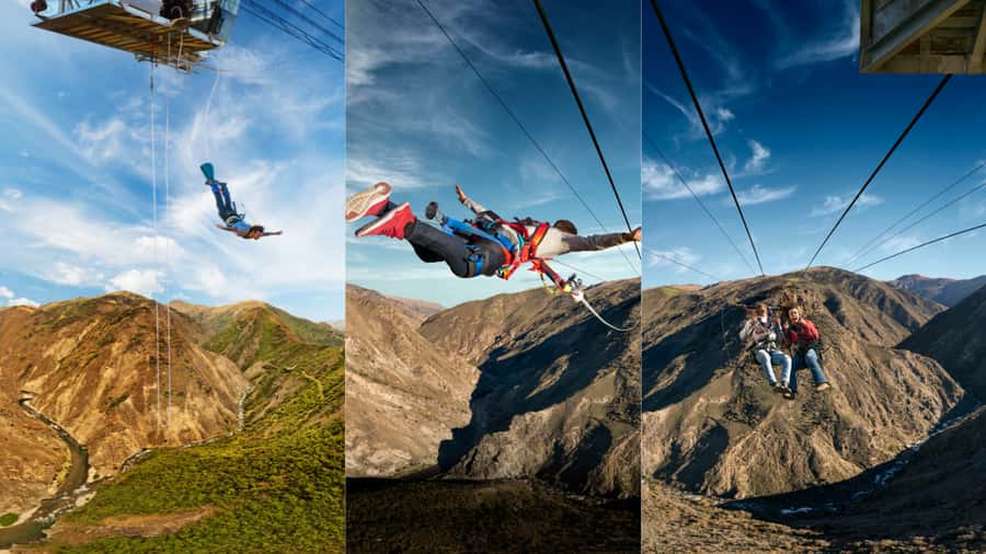 Queenstown: Nevis Thrillogy (Bungy, Swing, Catapult) - Leaving Queenstown for the Nevis Valley