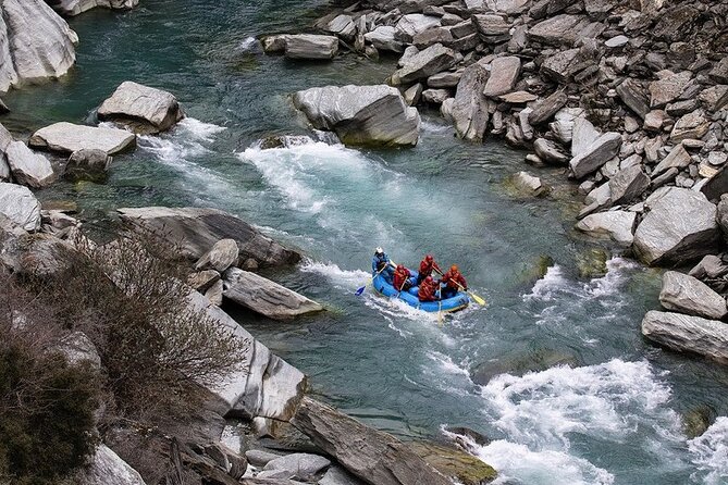 Queenstown Shotover River White Water Rafting - The lower canyon rapids