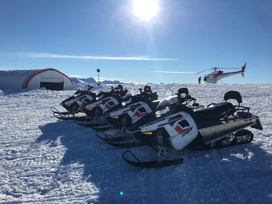 Queenstown: Snowmobiling Experience with Helicopter Flight - The helicopter flight is more than a transfer