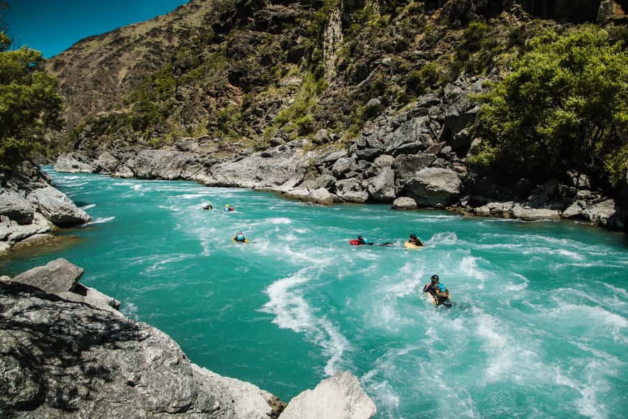Queenstown: White Water Surfing Along the Kawarau River - Training before the rapids