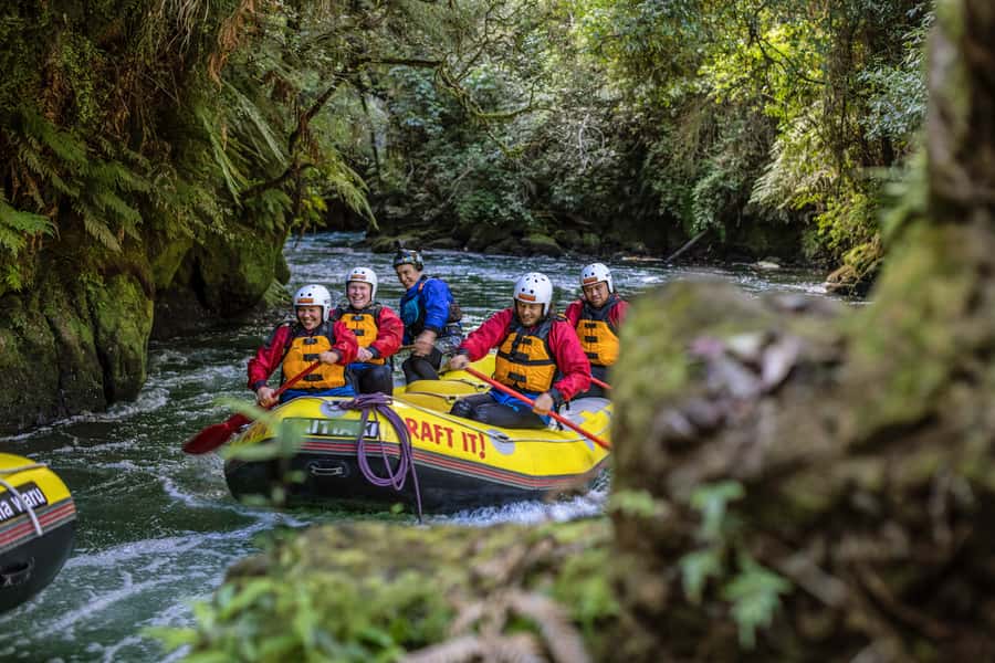 Rafting Rotorua: Kaituna River White Water Experience - Tutea Falls, the 7-meter test
