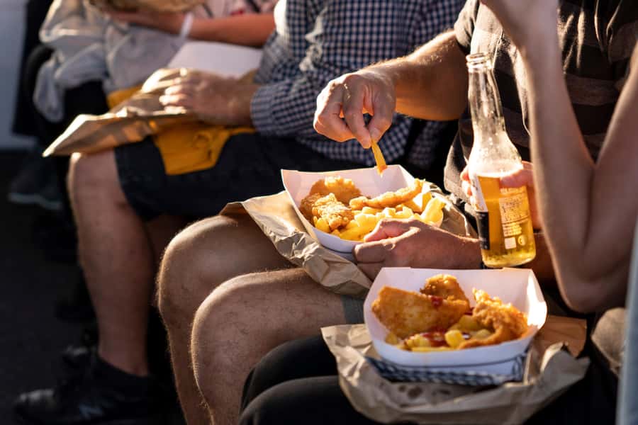 Raglan: Scenic Harbour Sunset Cruise - Food planning and the $38 price