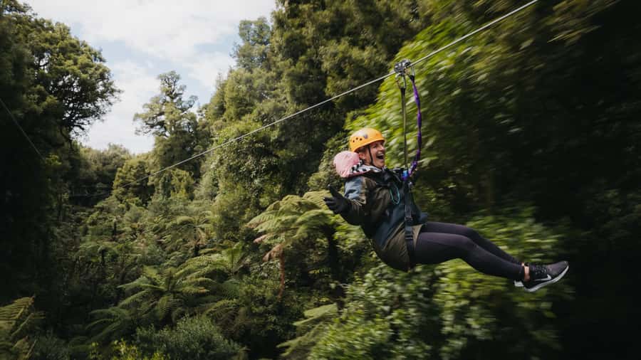 Rotorua: 6 Ziplines, Swing-Bridges & Wildlife Encounters - Swing bridges and platforms add the real height