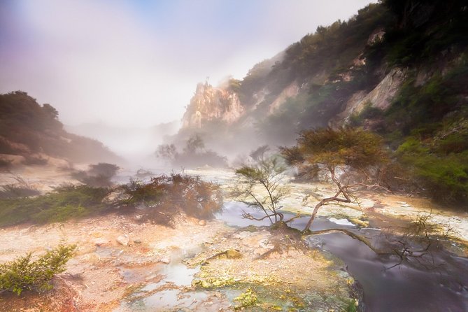Rotorua based Small Group Morning Tour Waimangu and Wai O Tapu - What to pack for the geothermal morning