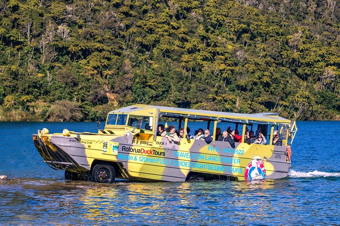 Rotorua Duck Boat Guided City and Lakes Tour - Key points to know before you book