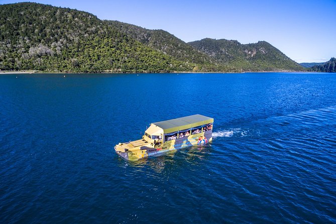 Rotorua Duck Boat Guided City and Lakes Tour - Splashdown on Lake Tikitapu