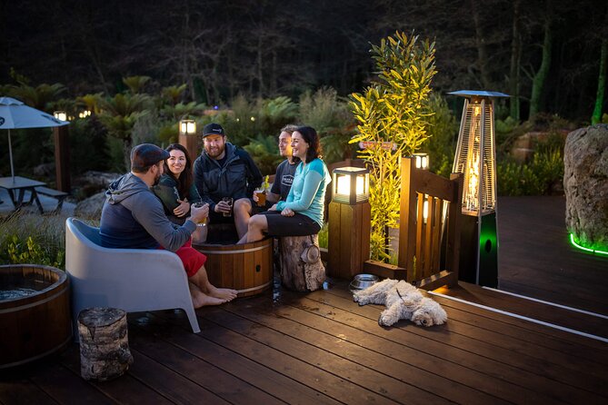 Rotorua Forest Hot Tub Soak at Secret Spot - The cold plunge tubs change the rhythm