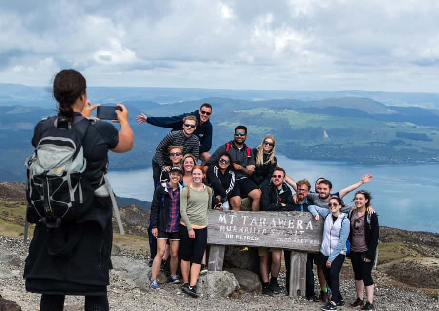 Rotorua: Kaituna Rafting & Mt. Tarawera Guided Hike Combo - Riding a 4x4 toward Mt Tarawera