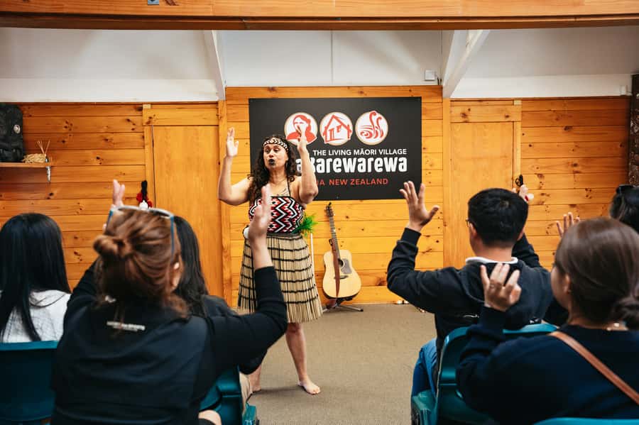 Rotorua: Māori Cultural Performance with Dancing - Seeing the haka at close range