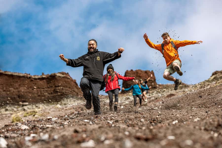 Rotorua: Mount Tarawera Volcanic Crater Half-Day Guided Walk - The summit delivers the big reward
