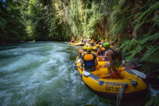 Rotorua Rafting: Kaituna River White Water Rafting & Free Sauna - Three waterfalls and a canyon full of greenery