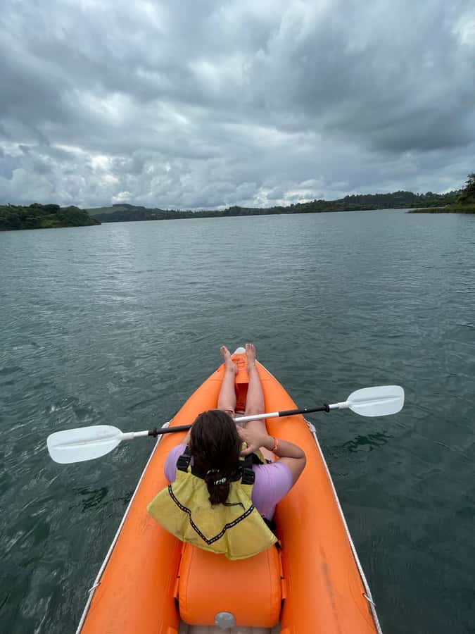 Rotorua: Secret adventure kayaking to natural hot springs - Reaching the secret hot springs