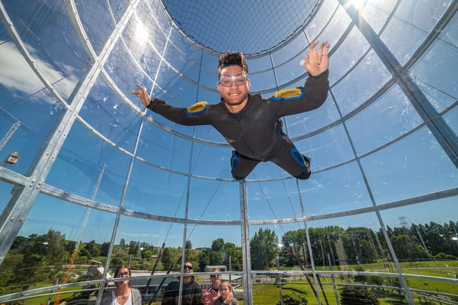 Rotorua: Velocity Valley - One Ride Pass - Shweeb Racer: a pedal-powered race in the air