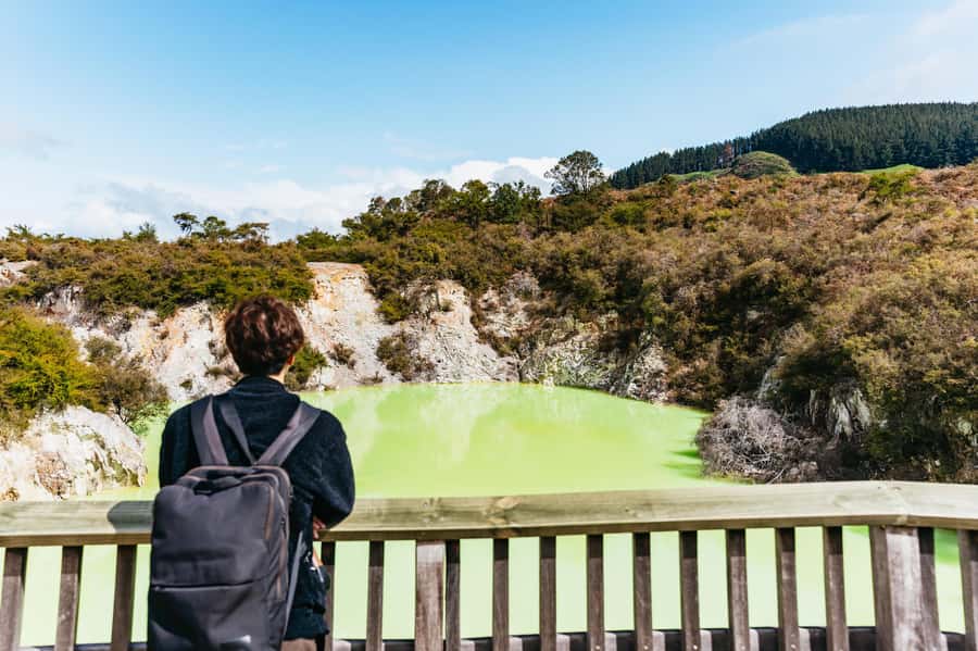 Rotorua: Wai-O-Tapu Geothermal Park Entry Ticket - The first walk brings you straight to the famous pools