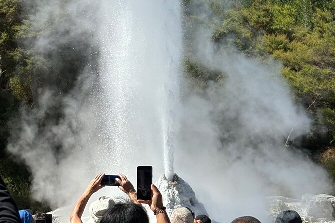 Rotorua: WaiOtapu & Redwood forest & Blues springs from Auckland - Two hours in Rotorua for lunch and a look around