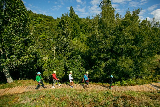 Rotorua Ziplines - Okere Falls Experience - Planting a tree before you leave