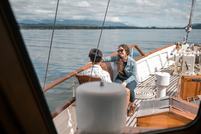 Scenic Cruise & Guided walk on Historic Motor Yacht Lake Te Anau - Tea, quiet water, and the return sail