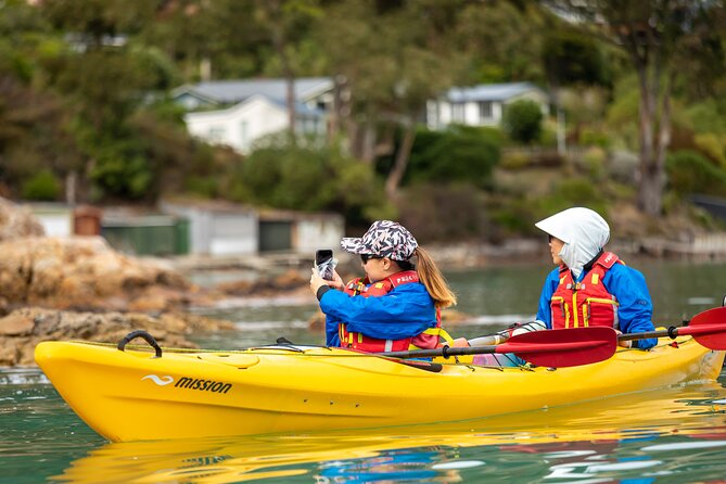 Sea Kayaking Christchurch, Lyttelton Harbour & Quail Island - Getting comfortable in the sea kayak