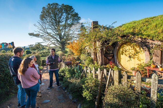 Small-Group Hobbiton Tour from Auckland with Party Marquee Lunch - Walking through 44 hobbit holes