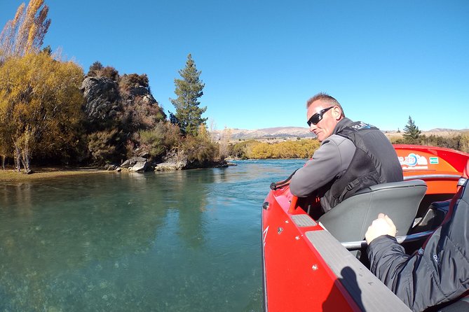 Small Group Jet Boat Adventure on the Clutha River from Wanaka - Pat and the value of live commentary