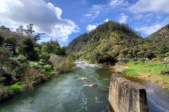 Small Group Tour To Karangahake Gorge & Waihi Gold Exploration - Crossing the Bombay Hills and stopping at Ngatea