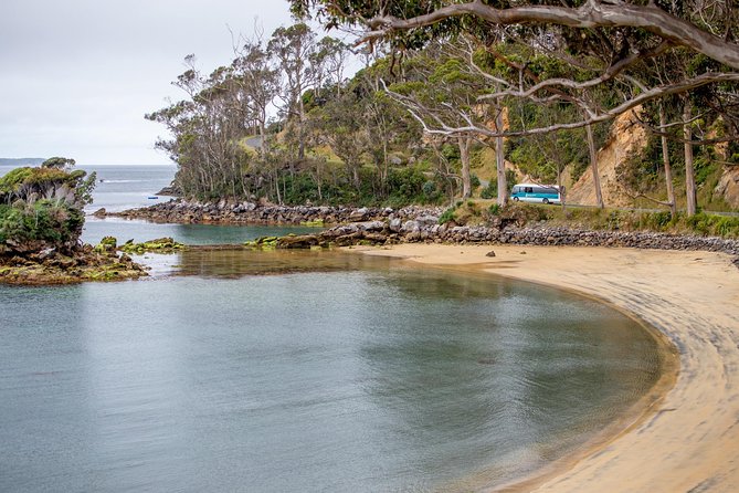 Stewart Island: Village and Bays Tour - Lee Bay and the entrance to Rakiura National Park