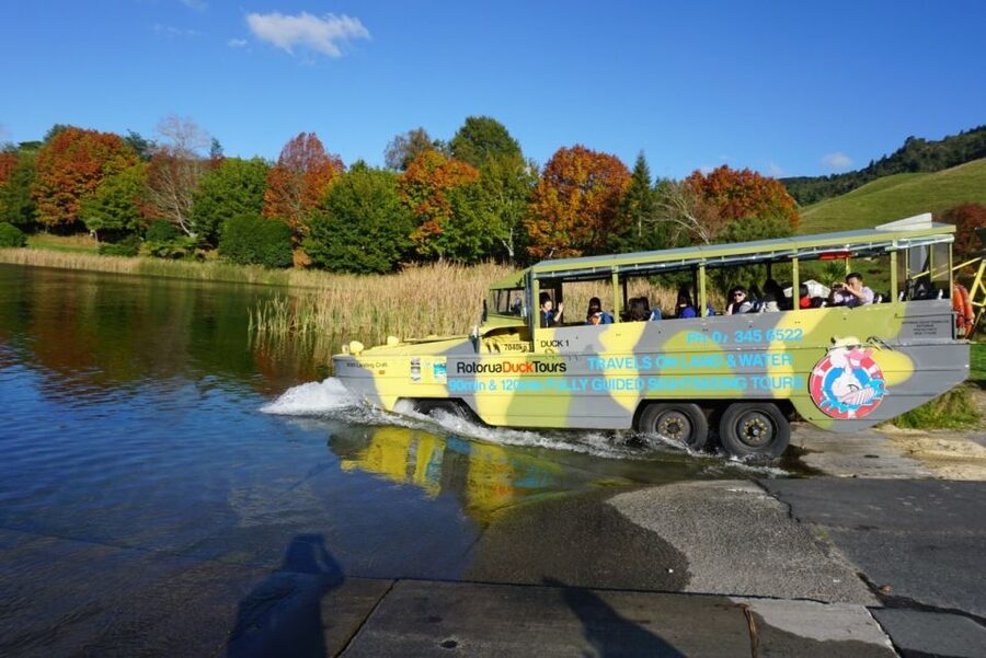 Tarawera and Lakes 2-Hour Duck Eco Tour - Viewing Rotokakahi, the sacred Green Lake