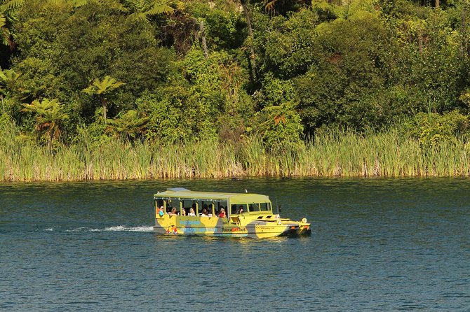 Tarawera and Rotorua Lakes Eco Tour by Boat with Guide - Blue Lake brings another photo stop