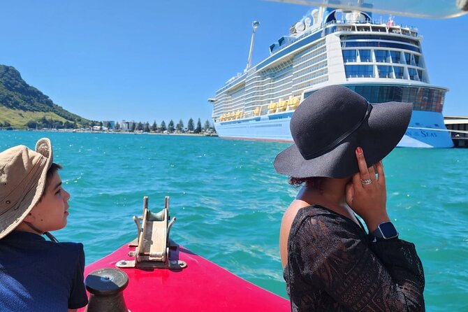 Tauranga Harbour Scenic One Hour Historical Boat Cruise - Matakana Island from the water