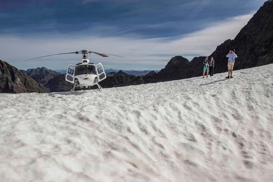 Te Anau: Milford, Dusky, and Doubtful Helicopter Flight - What the small group changes