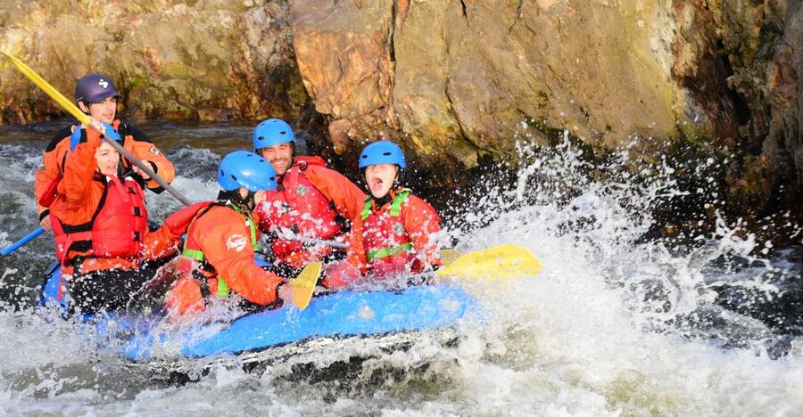 Te Awa Kairangi Grade 2 Scenic Rafting Tour - Rope swing and two rock jumps