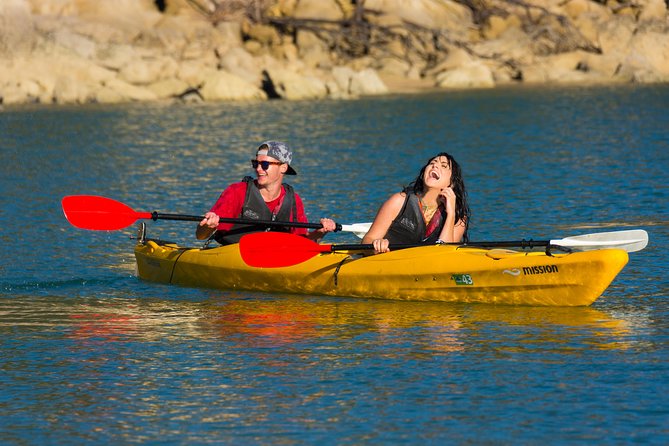 The Family Cruiser - Paddling toward Split Apple Rock
