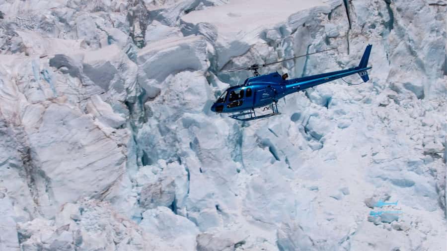 The Grand Adventure Helicopter Flight: Franz Josef Glacier - Your first view of the West Coast ice