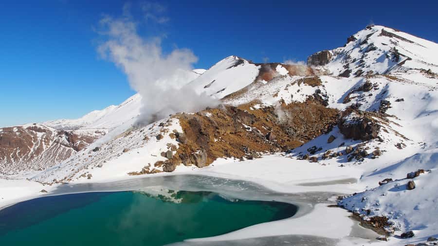 Tongariro Alpine Crossing: Premium Guided Hike - The red craters and mineral colours