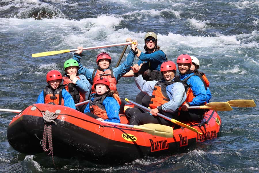 Tongariro River: Grade 2 Tongariro Explorer - What the Tongariro Explorer is really like