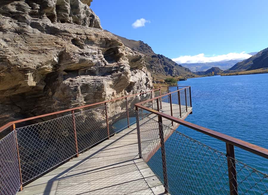 Ultimate Lake Dunstan Bike Hire, Shuttles And Boat Return - The first 17 kilometres and Carrick Winery