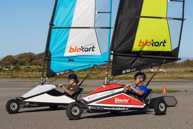 Uniquely Kiwi Landsailing Adventure - Forty-five minutes of wind-powered racing