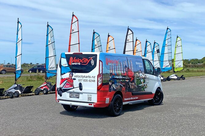 Uniquely Kiwi Landsailing Adventure - Learning to steer a blokart without a long lesson