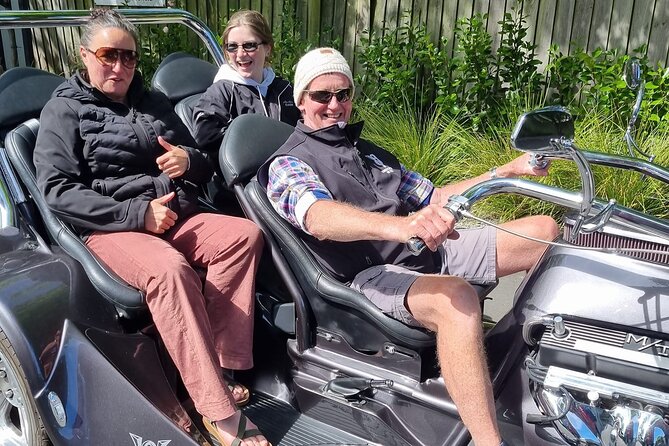 V8 Trike Private Tour of Christchurch - Canterbury Museum and Rolleston Avenue
