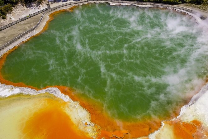 Wai-O-Tapu Thermal Wonderland, Rotorua, New Zealand - The main walk, from steaming pools to bubbling mud