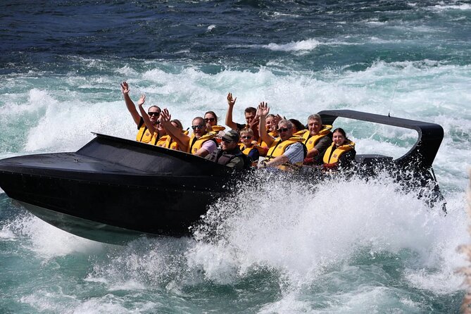 Waikato River Jet Boat Ride from Taupo - Aratiatia Scenic Reserve and the river setting