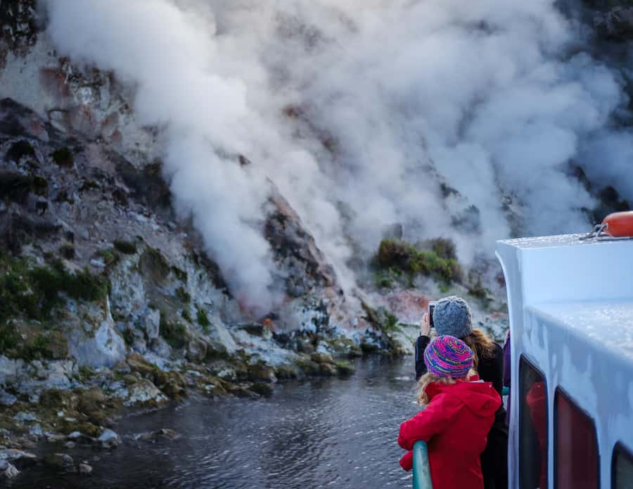 Waimangu: Volcanic Valley Walk and Lake Rotomahana Cruise - Starting at 587 Waimangu Road