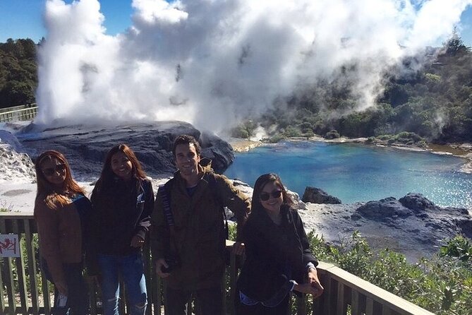 Waitomo Glow Worm Caves & Te Puia - Rotorua's Geothermal Valley - Māori carving, weaving, and a village setting