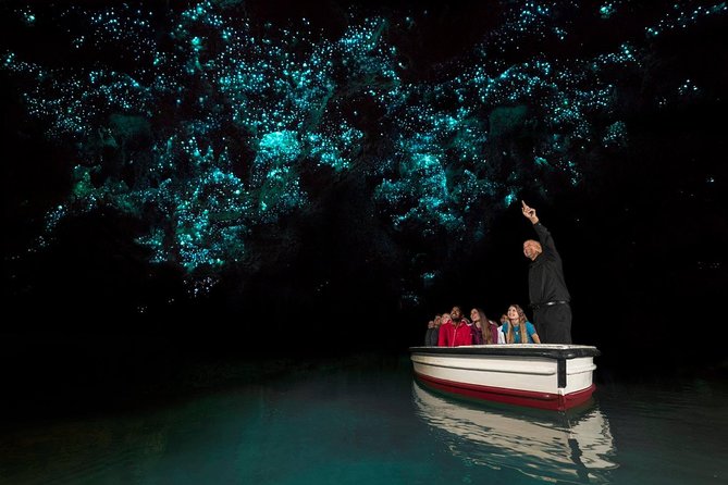 Waitomo Glowworm Caves Guided Tour - Walking through the cave and Cathedral Cave