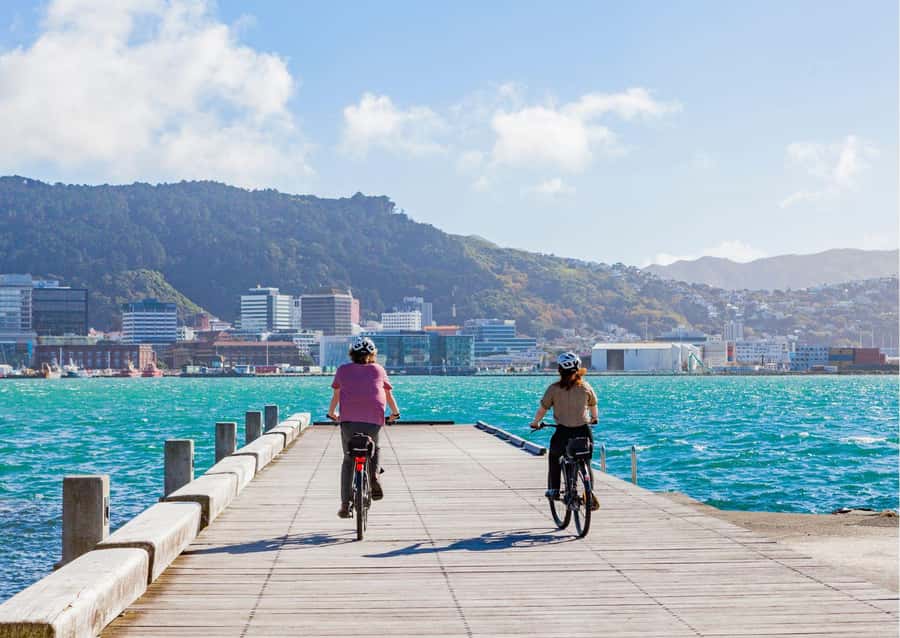 Wellington Electric Bike Rental - The Wellington Waterfront is the best first ride
