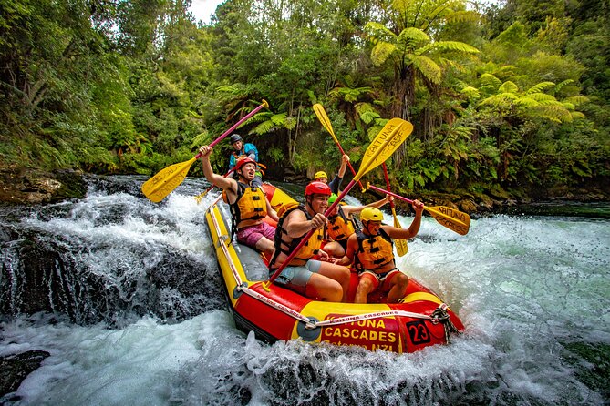 White Water Rafting - Kaituna Cascades, The Originals - Tutea Falls, the 7-meter climax