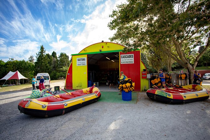 White Water Rafting - Kaituna Cascades, The Originals - Okere Falls and the finish