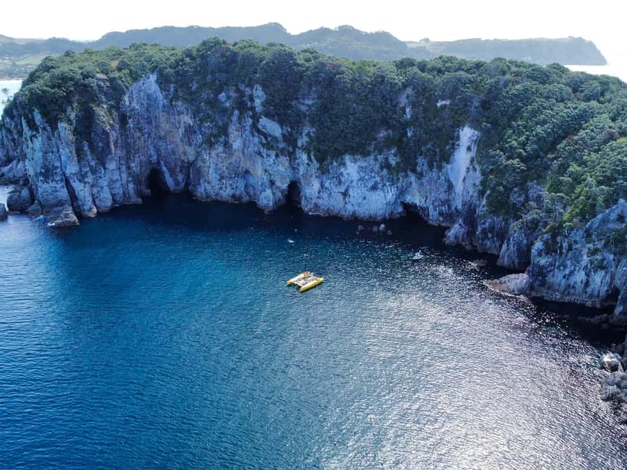 Whitianga: Sailing Trip to Cathedral Cove - The swim and snorkel stop