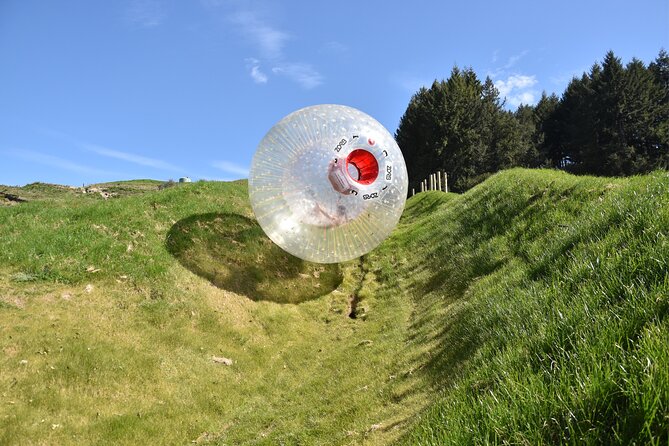 Zorb Inflatable Ball Ride from Mount Ngongotaha in New Zealand - Key points before you roll