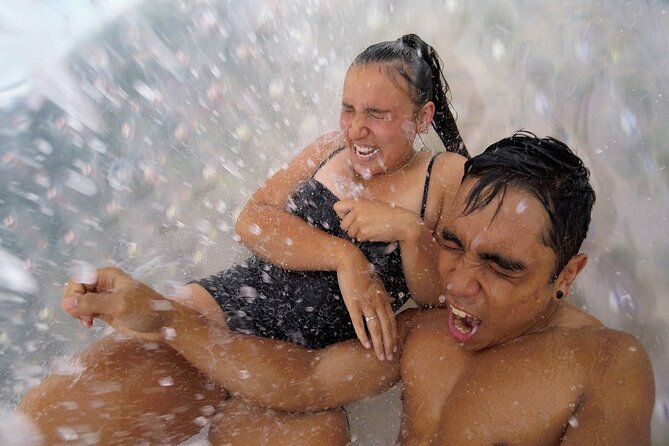 Zorb Inflatable Ball Ride from Mount Ngongotaha in New Zealand - Who will enjoy this most